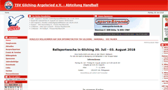 Desktop Screenshot of handball.tsv-ga.de