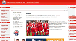 Desktop Screenshot of fussball.tsv-ga.de